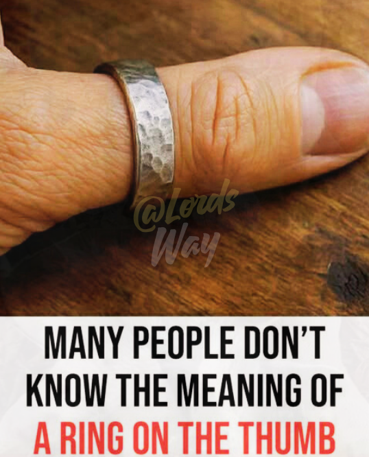 The Hidden Meaning Behind Wearing a Ring on Your Thumb 11
