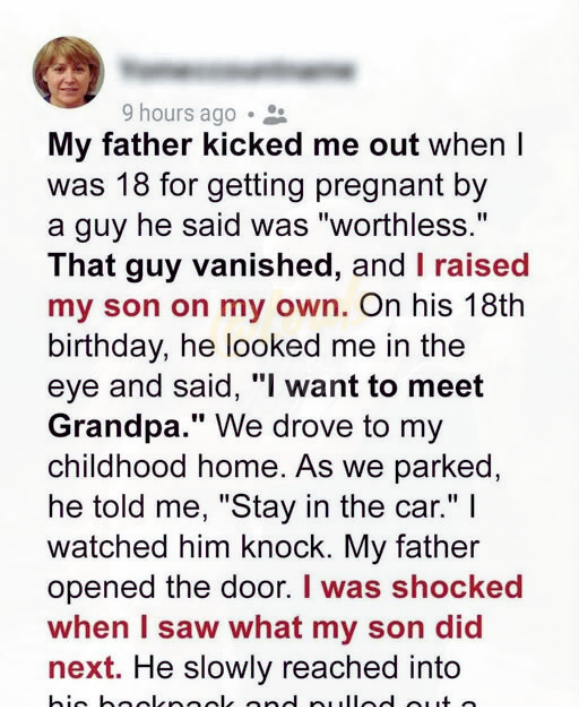 The Day My Son Faced the Man Who Threw Me Out 1