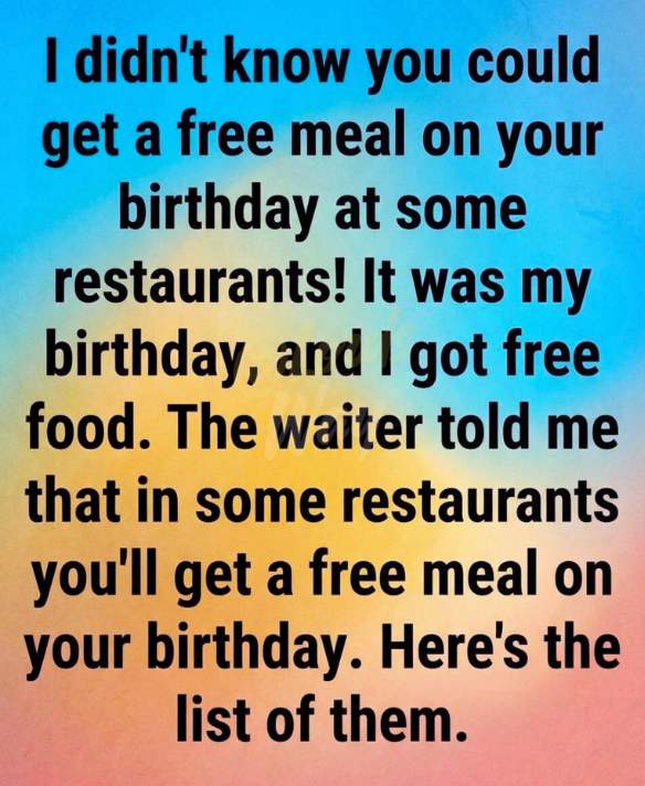 The Hidden Psychology Behind “Free” Birthday Meals 1