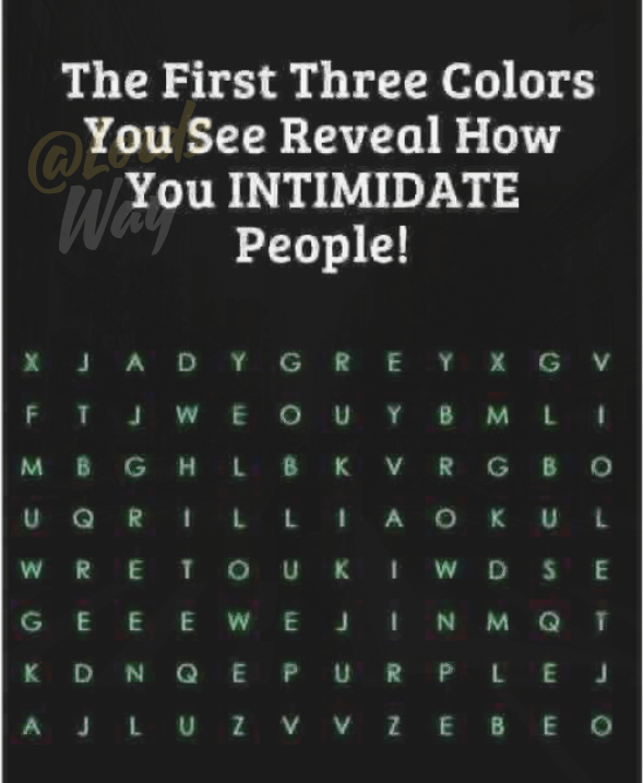 The Color Test That Reveals Why People Secretly Fear You 1
