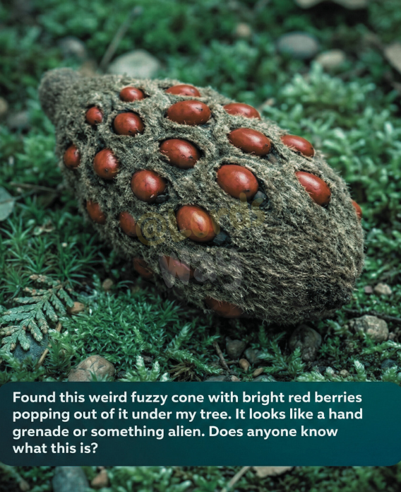 The Strange Red Pod People Are Finding in Their Yards 7
