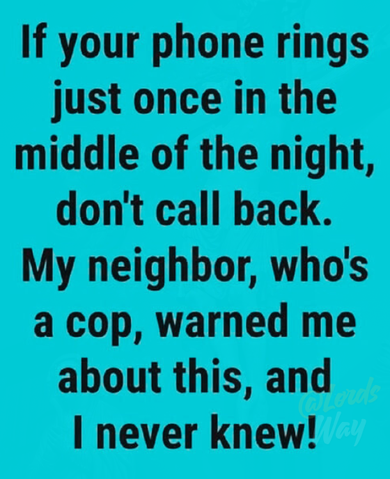 The Call You Should Never Return 8