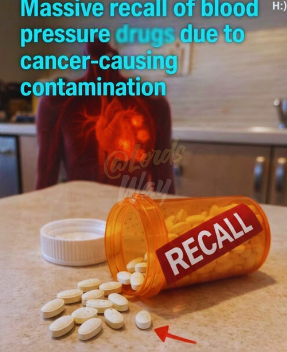 Over 600,000 Bottles of Blood Pressure Medication Recalled in the U.S. 9