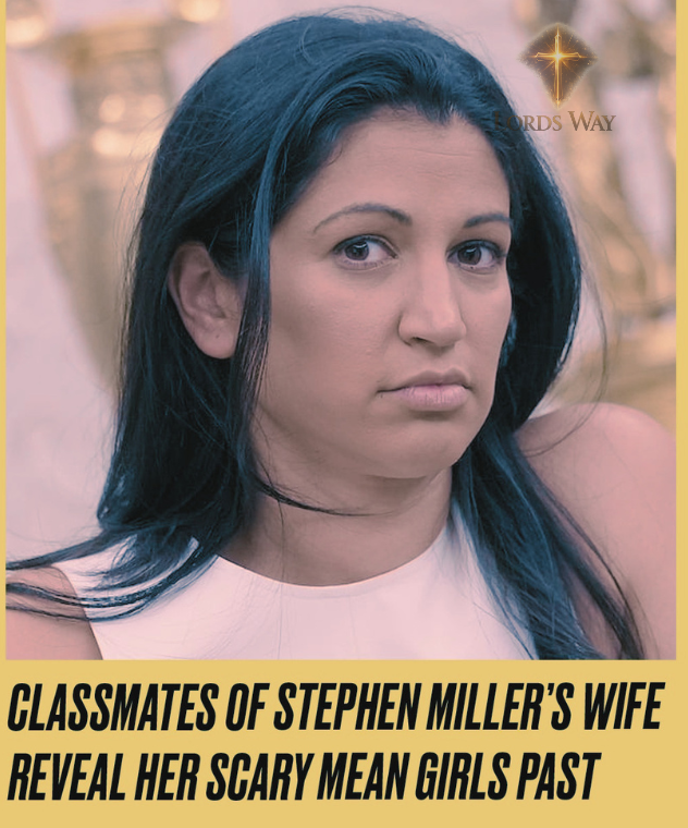 The Dark School Secrets Behind Stephen Miller’s Wife Finally Surface 2